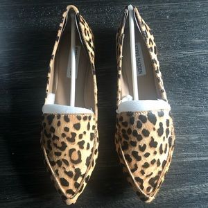Steve Madden Feather Leopard flats